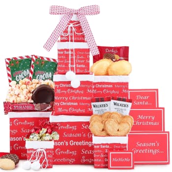 Christmas Tower in Red – view 2