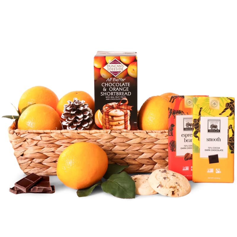 Holiday Chocolates and Citrus Delight